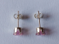 Preview: pinke zirkonia-silber-ohrringe--